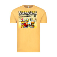 Vintage Mustard bus driver coffee cups Vintage Tee - Zillion Design Studio