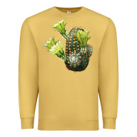 Antique Gold nylon hedgehog cactus Premium Sweatshirt - LillyAllenDesigns