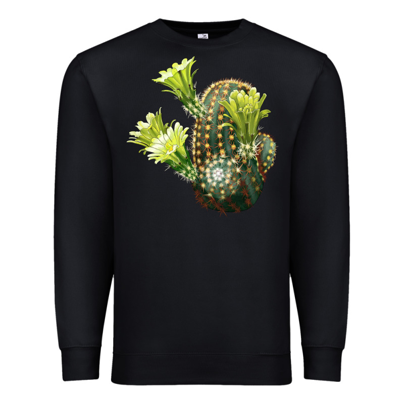 Nylon Hedgehog Cactus Premium Sweatshirt by LillyAllenDesigns | Teevron