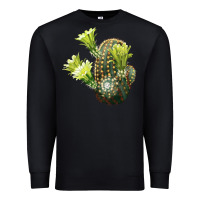 Black nylon hedgehog cactus Premium Sweatshirt - LillyAllenDesigns