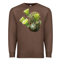 Chestnut nylon hedgehog cactus Premium Sweatshirt - LillyAllenDesigns