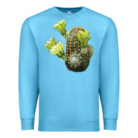 Ocean Blue nylon hedgehog cactus Premium Sweatshirt - LillyAllenDesigns