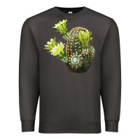 Smoke nylon hedgehog cactus Premium Sweatshirt - LillyAllenDesigns