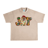 French Oak bulldog christmas joy Urban Heavy Tee - RanaPortraitStore
