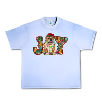 Grape Ice bulldog christmas joy Urban Heavy Tee - RanaPortraitStore
