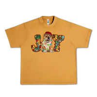 Peanut Butter bulldog christmas joy Urban Heavy Tee - RanaPortraitStore