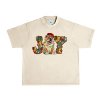 Sandshell bulldog christmas joy Urban Heavy Tee - RanaPortraitStore