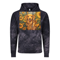 Cloud Black golden retriever Vintage Hoodie - Unal Design