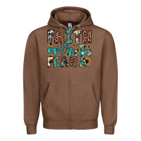 Chestnut faith over fear Zipper Hoodie - JahusDesignShop