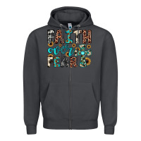Smoke faith over fear Zipper Hoodie - JahusDesignShop