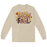 Mushroom hello fall Long Sleeve Tee - CowhideDigitalArt