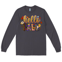 Smoke hello fall Long Sleeve Tee - CowhideDigitalArt