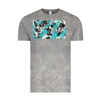 Cloud Rock cowhide glitter  cup Vintage Tee - BarkalooDesign