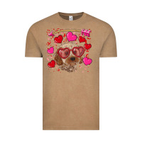 Vintage Coffee valentine's day cockapoo Vintage Tee - RanaPortraitStore