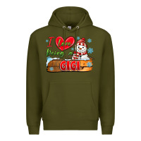 Army Green i love being a gigi Premium Hoodie - MaliasSmallBusiness