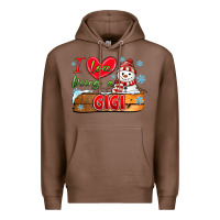 Chestnut i love being a gigi Premium Hoodie - MaliasSmallBusiness