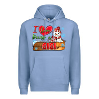 Colony Blue i love being a gigi Premium Hoodie - MaliasSmallBusiness
