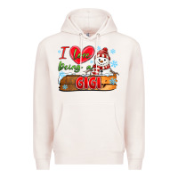 Pale Pink i love being a gigi Premium Hoodie - MaliasSmallBusiness