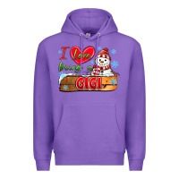 Purple i love being a gigi Premium Hoodie - MaliasSmallBusiness