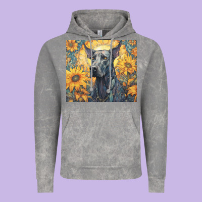 Great Dane Vintage Hoodie Designed By Unal Design