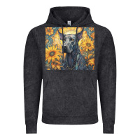 Vintage Black great dane Vintage Hoodie - Unal Design