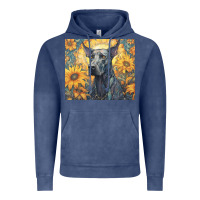 Vintage Denim great dane Vintage Hoodie - Unal Design