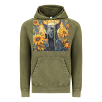 Vintage Olive great dane Vintage Hoodie - Unal Design