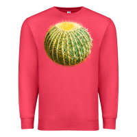 Cardinal golden barrel cactus Premium Sweatshirt - LillyAllenDesigns