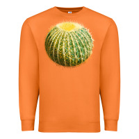 Carrot golden barrel cactus Premium Sweatshirt - LillyAllenDesigns