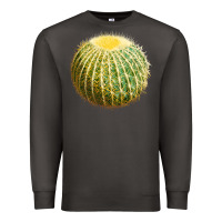 Smoke golden barrel cactus Premium Sweatshirt - LillyAllenDesigns