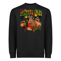 Black Juneteenth vibes black girl sneakers Heavyweight Sweatshirt - RanaPortraitStore