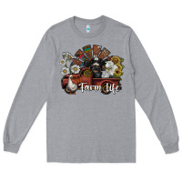 Heather Grey farm life Long Sleeve Tee - SublimationCraftShop