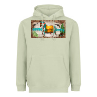 Matcha western howdy cowboy horse sunset weapon cactus leopard  license plate Heavyweight Hoodie - BarkalooDesign
