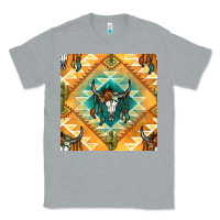 Heather Grey native american aztec seamless pattern Classic Tee - BundleAndBundleShop
