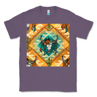 Lavender native american aztec seamless pattern Classic Tee - BundleAndBundleShop