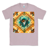 Lilac native american aztec seamless pattern Classic Tee - BundleAndBundleShop