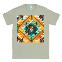 Matcha native american aztec seamless pattern Classic Tee - BundleAndBundleShop