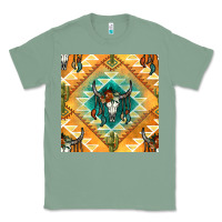 Sage native american aztec seamless pattern Classic Tee - BundleAndBundleShop