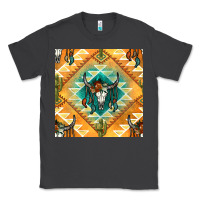 Smoke native american aztec seamless pattern Classic Tee - BundleAndBundleShop