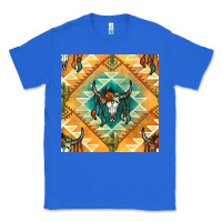 True Royal native american aztec seamless pattern Classic Tee - BundleAndBundleShop