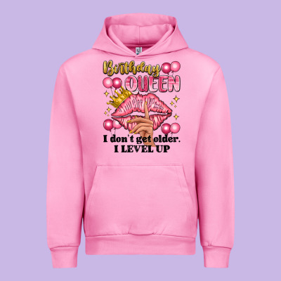 Birthday Queen I Dont Get Older I Level Up Urban Hoodie Designed By Artiststas