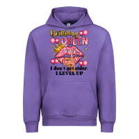 Tulip birthday queen i dont get older i level up Urban Hoodie - Artiststas