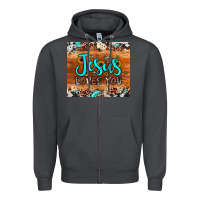 Smoke jesus loves you Zipper Hoodie - JahusDesignShop