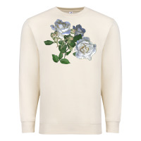 Sandshell white dawn rose Premium Sweatshirt - LillyAllenDesigns