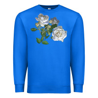 True Royal white dawn rose Premium Sweatshirt - LillyAllenDesigns