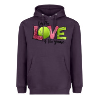 Plum for the love of the game tennis Heavyweight Hoodie - Jasminsmagicworld