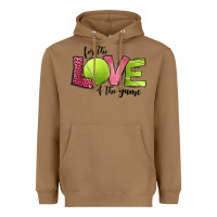 Toasted Coconut for the love of the game tennis Heavyweight Hoodie - Jasminsmagicworld