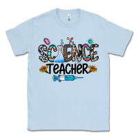 Dusty Blue science teacher Classic Tee - CowhideDigitalArt