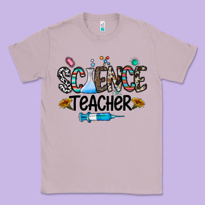 Science Teacher Classic Tee Designed By Cowhidedigitalart