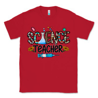 Red science teacher Classic Tee - CowhideDigitalArt